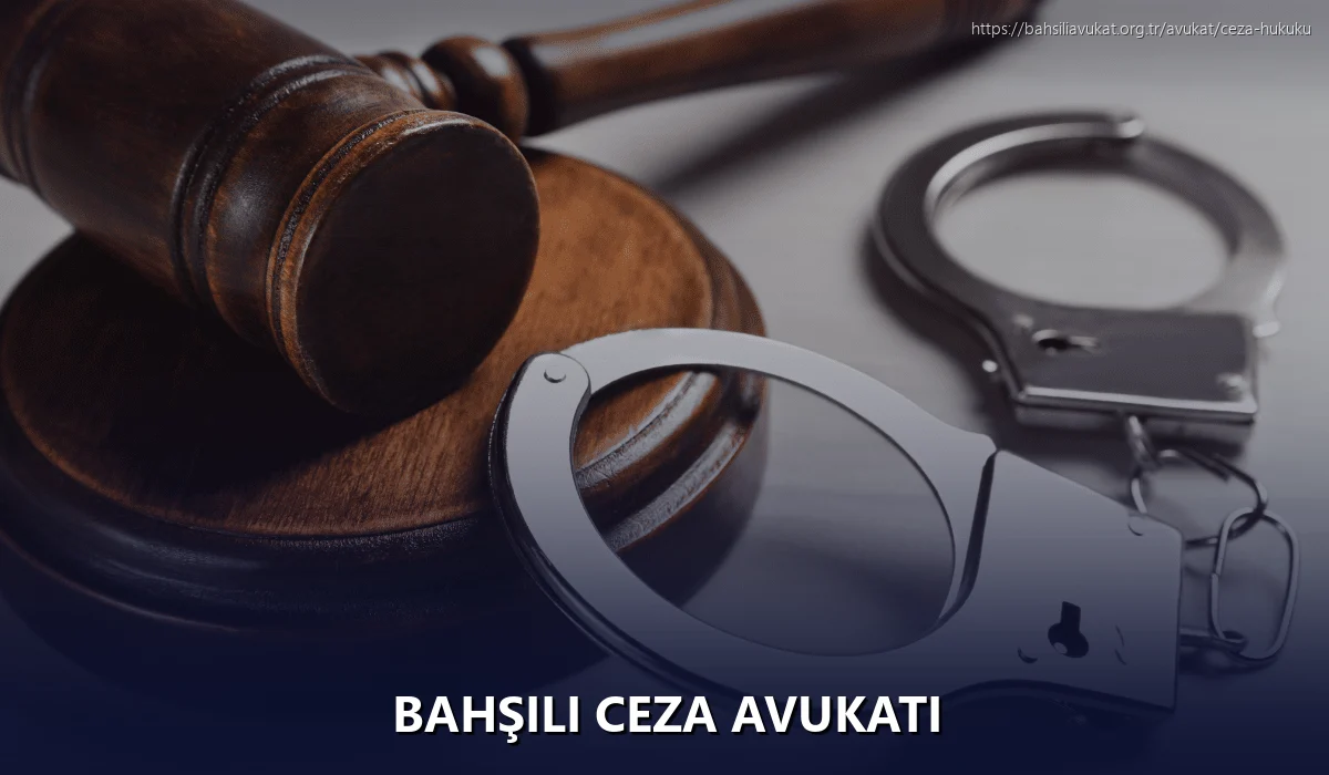 Bahşili Ceza Avukatı